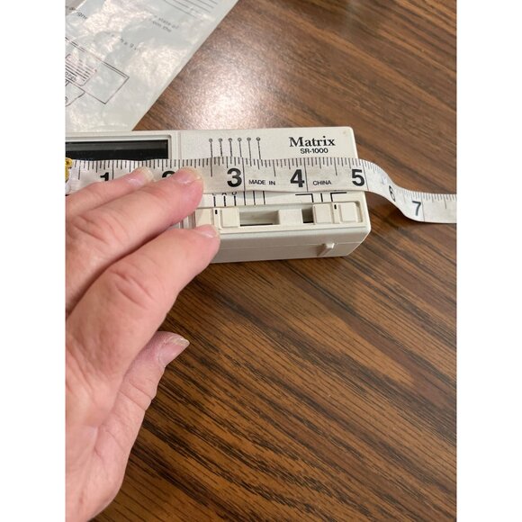 Matrix SR-1000 battery operated quartz guitar tuner vintage - Picture 3 of 7